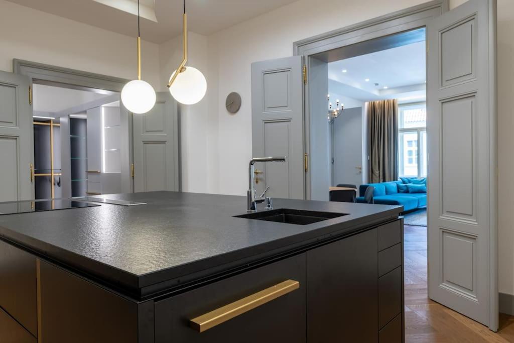 Apartamento Luxury Old Town Apt, Parking Praga Exterior foto